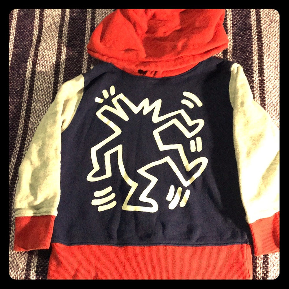 Keith Haring x Uniqlo toddler hoodie